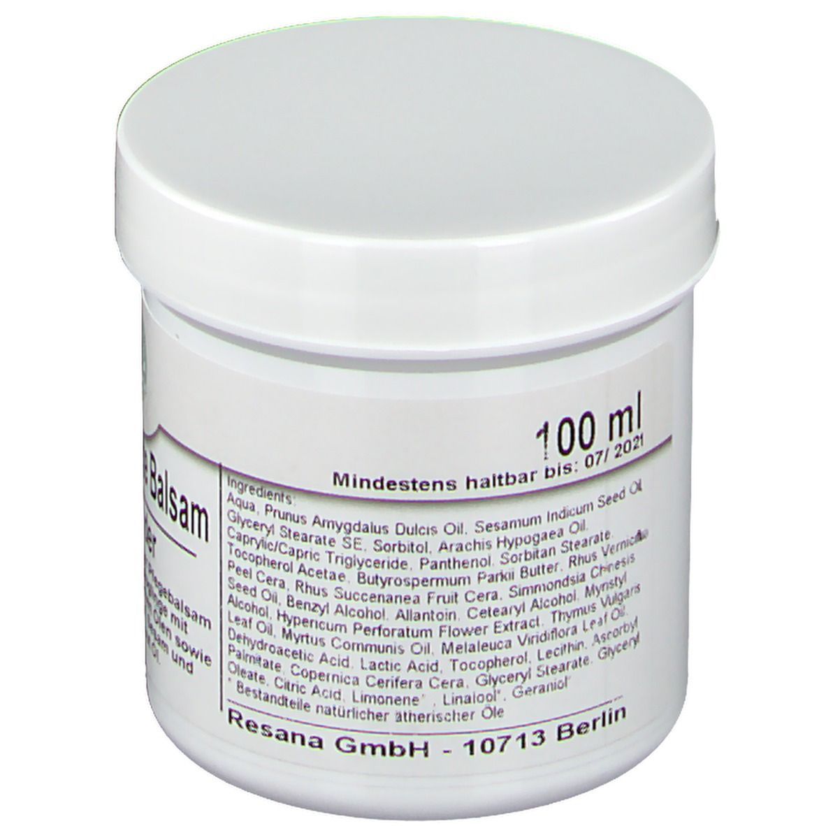 Thymian Myrte Balsam für Kinder Resana 100 ml Creme