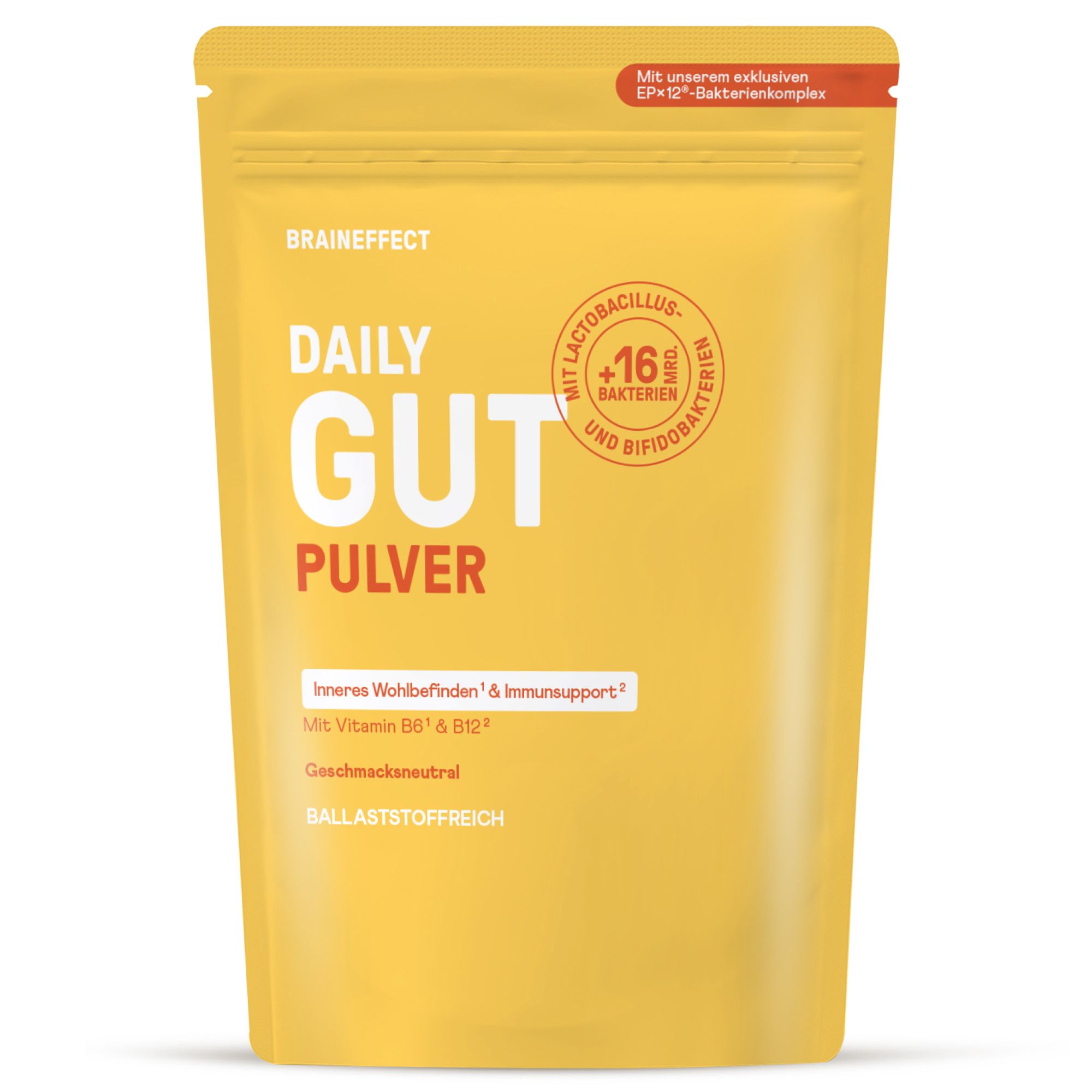 BRAINEFFECT Daily Gut Pulver Neutral
