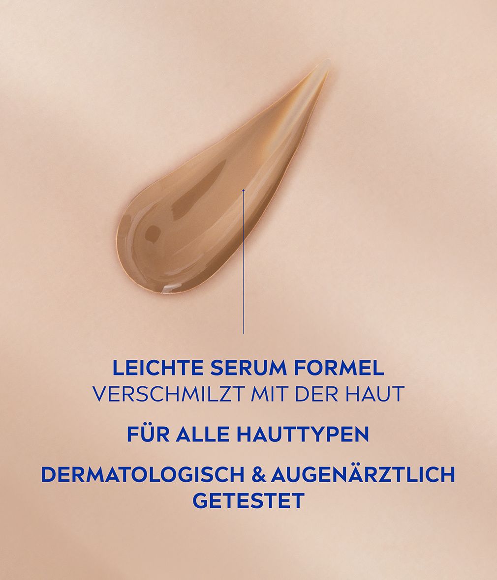 NIVEA Cellular 3in1 Hyaluron Serum Foundation Dunkel