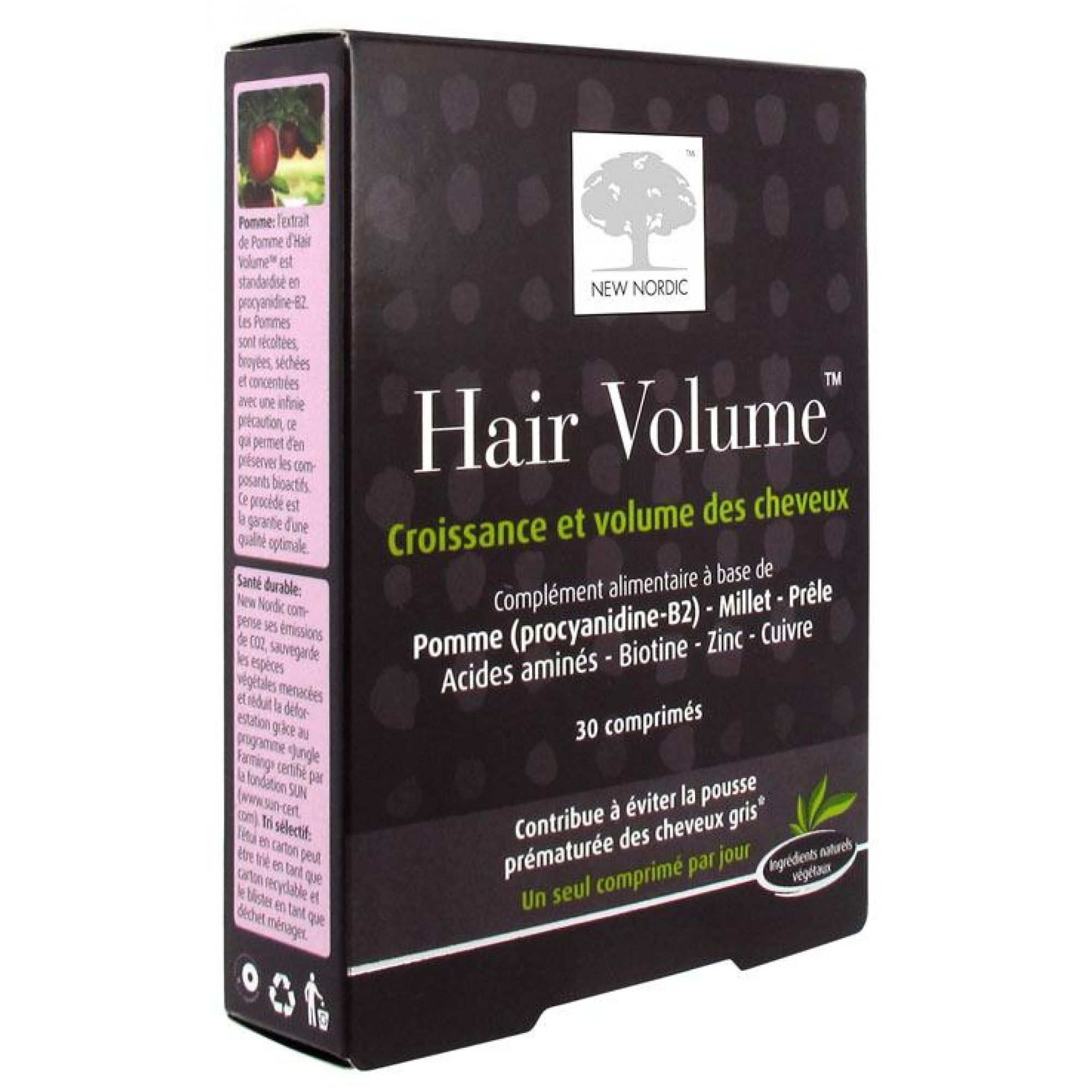 New Nordic Hair Volumen 30 Tabletten 11,5x8,5x2,5 cm