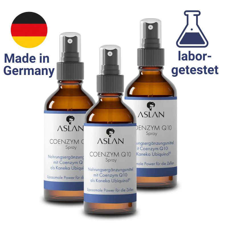 Aslan Coenzym Q10 Spray – 50 mg Kaneka Ubiquinol®, liposomal 720 St