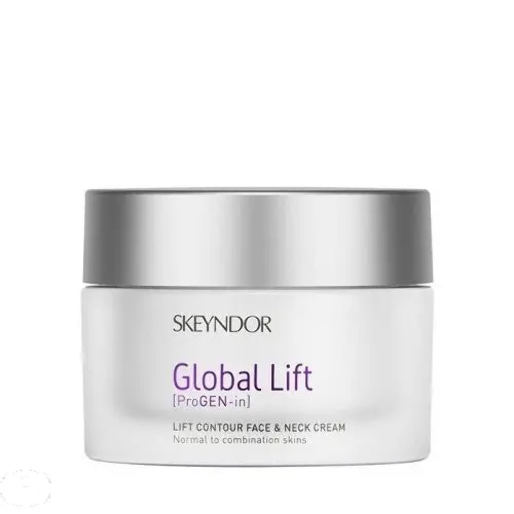 Skeyndor Global Lift Crema Contorno Viso e Collo, 50 ml