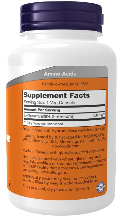 Now Foods L-Phenylalanin