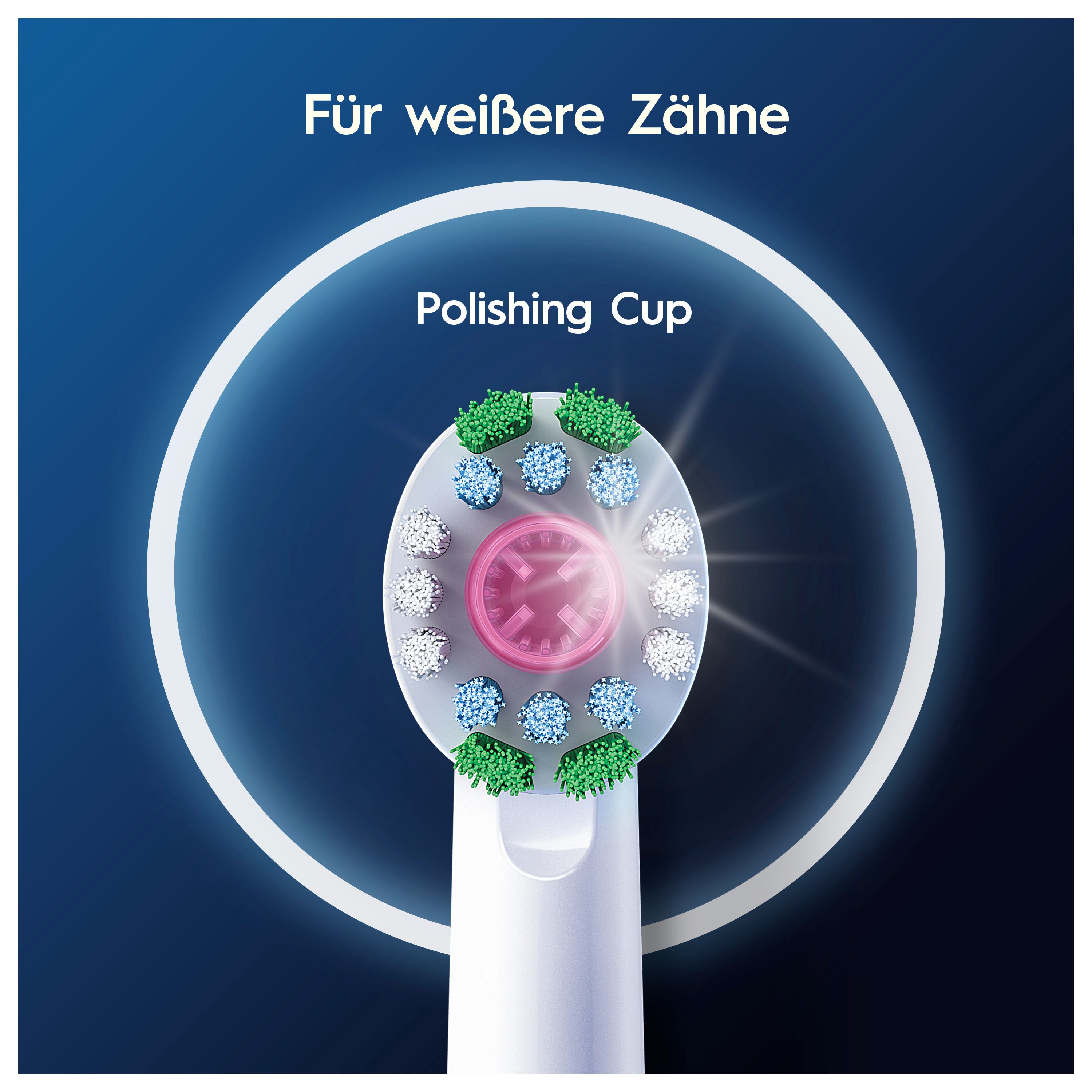 Oral-B  Aufsteckbürsten 4 Stück PRO 3D White