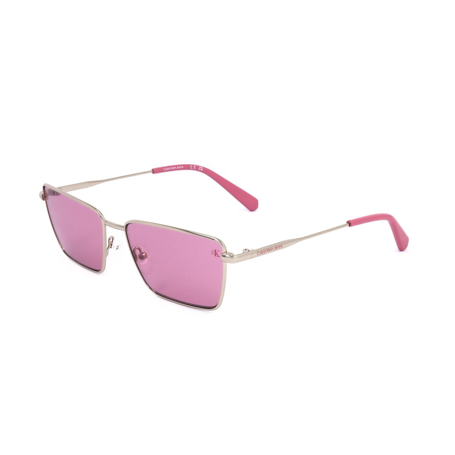 Calvin Klein Jeans occhiali da sole unisex CKJ22217S gold-coloured pink