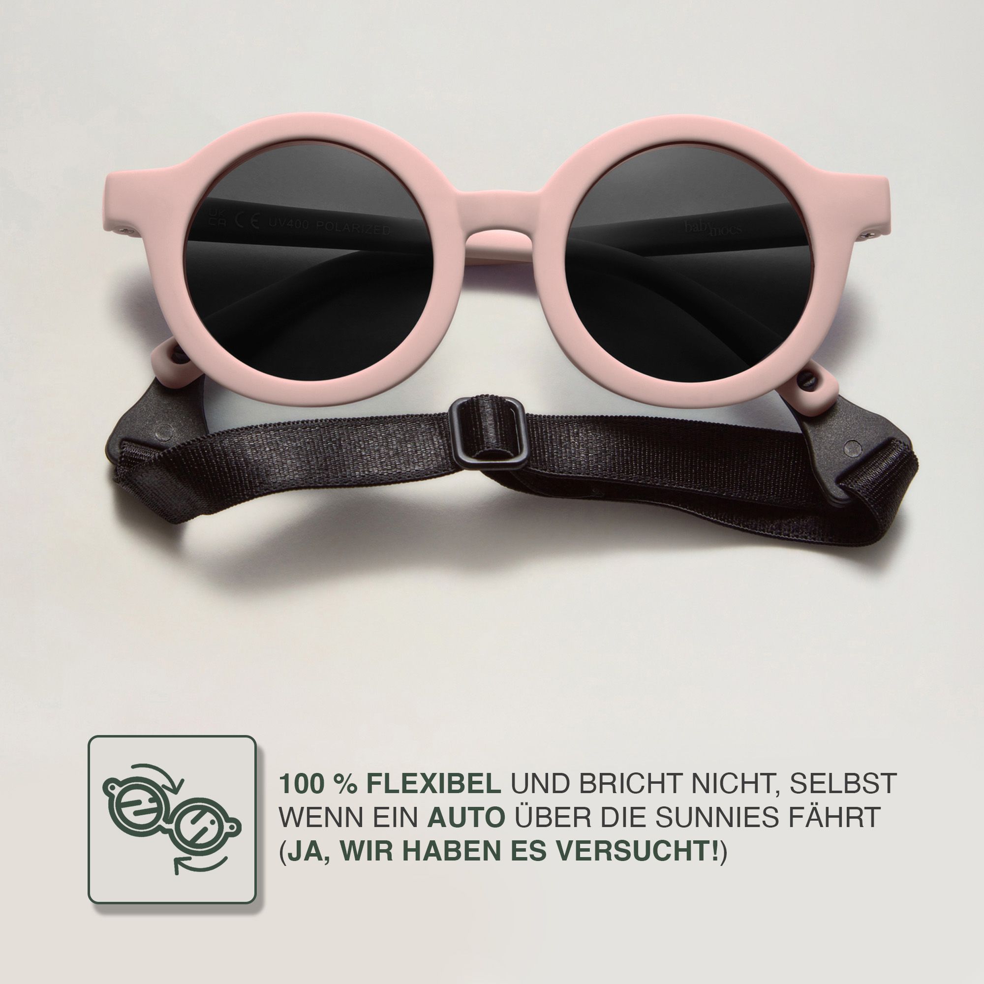 BabyMocs Biegsame Baby-Sonnenbrille