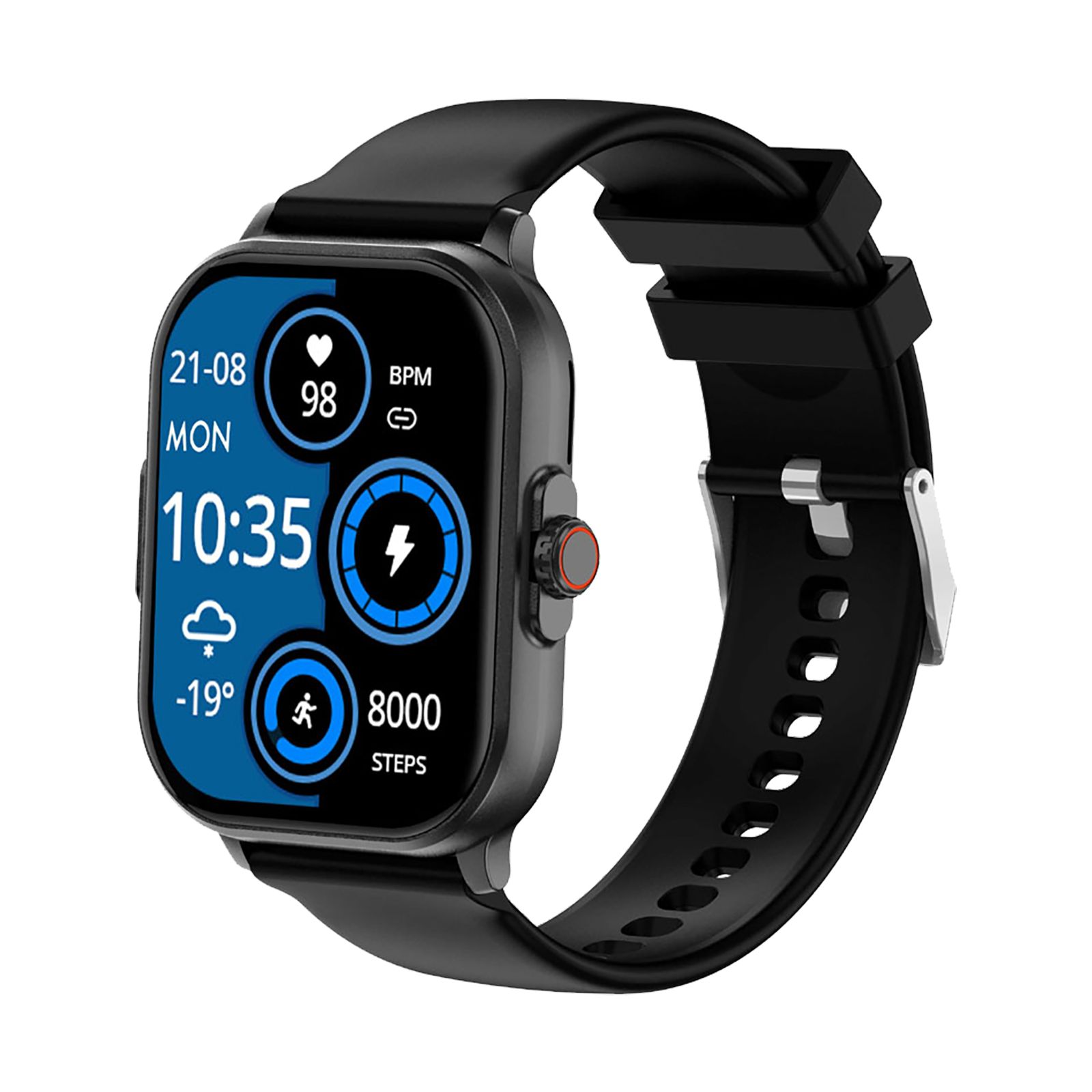 Knauermann Neo Smartwatch Gesundheitsuhr mit Telefonfunktion Sturzerkennung