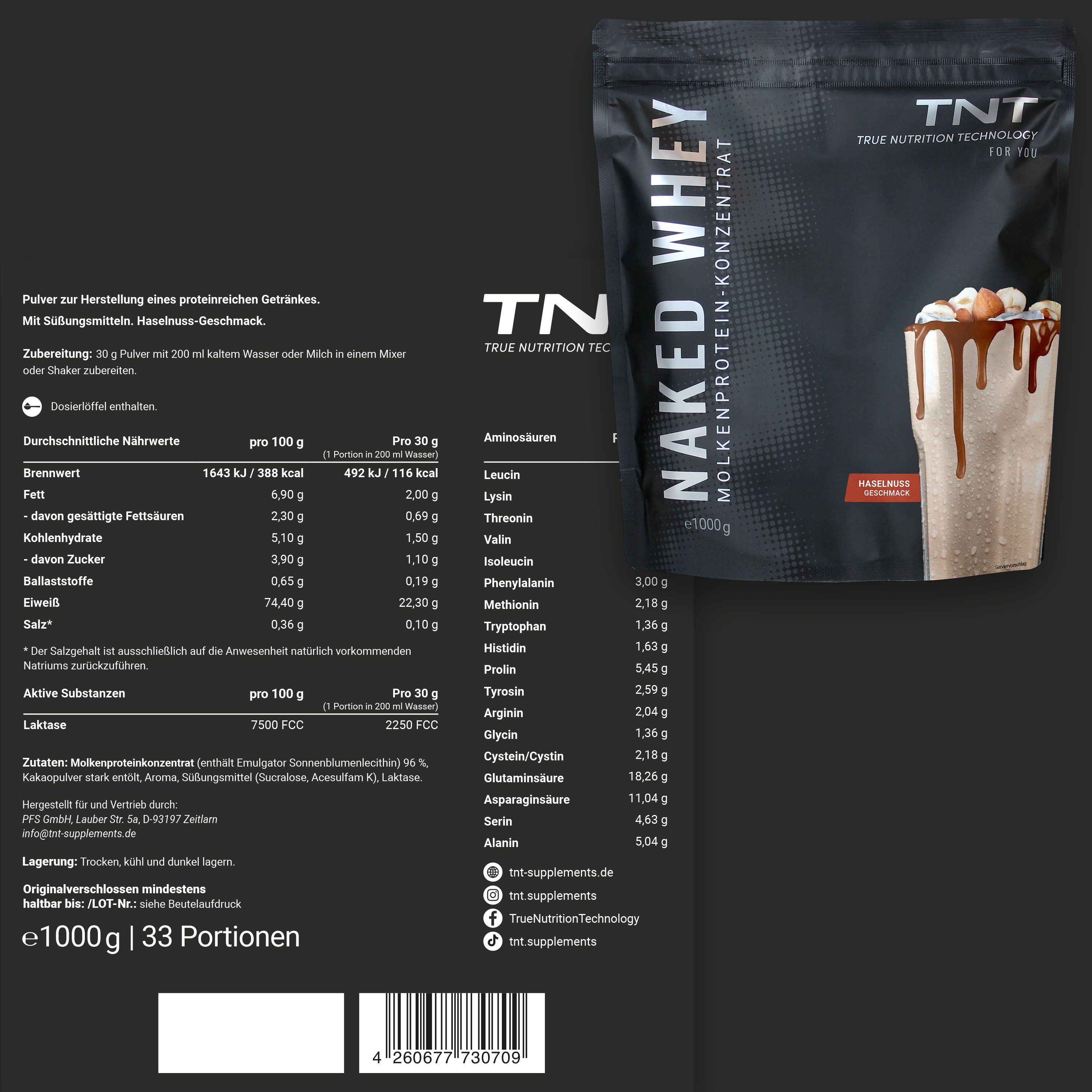 TNT Naked Whey Protein
