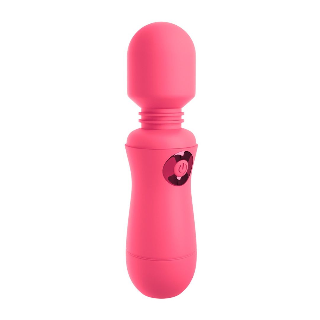 Wiederaufladbarer Massagestab "#Enjoy Vibrating Wand" | beweglicher Massagekopf