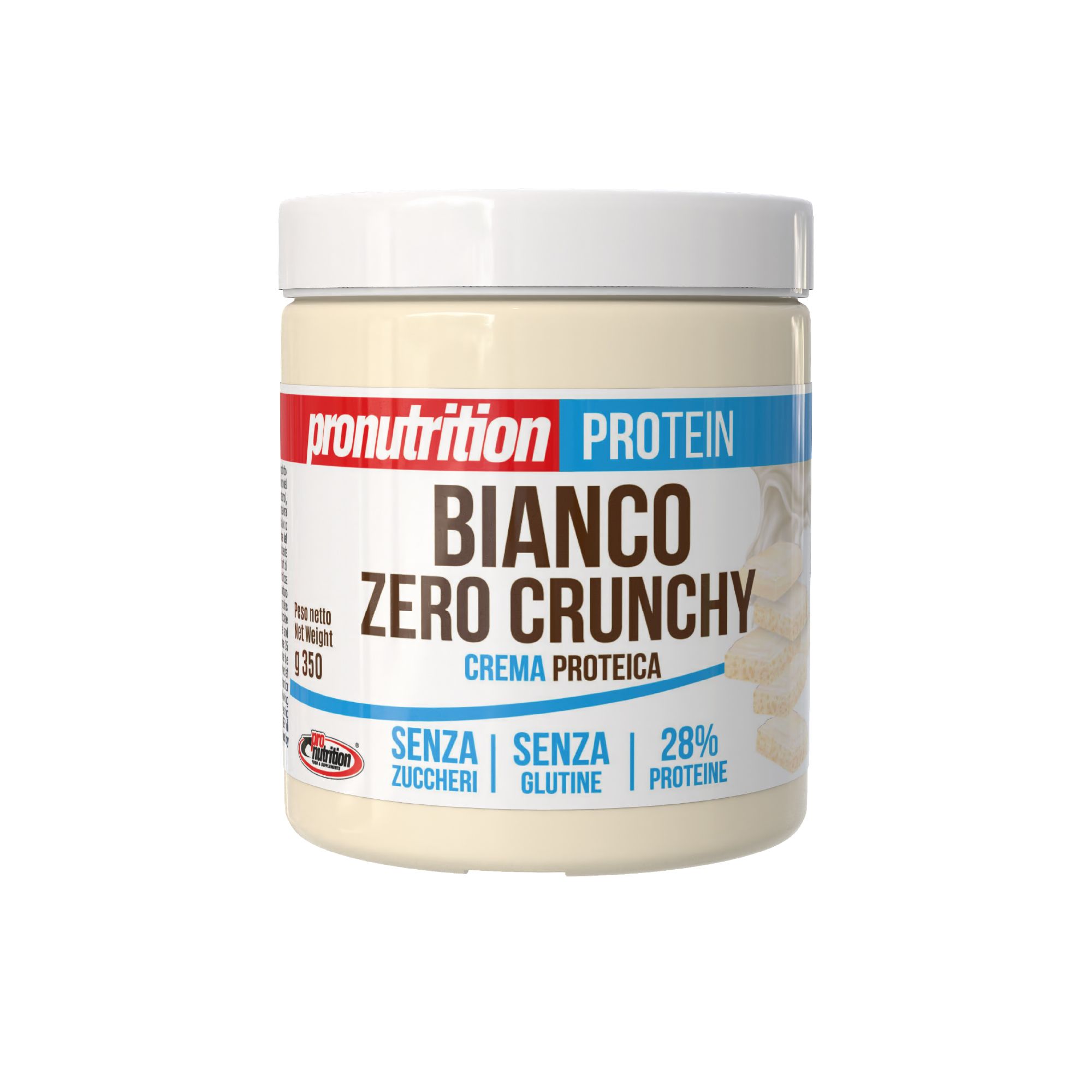 Pronutrition Crema Proteica Zero (350 g, Cioccobianco Crunchy)