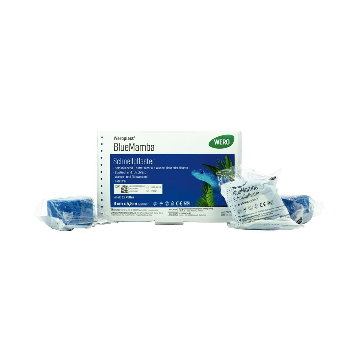 WERO Schnellpflaster BlueMamba