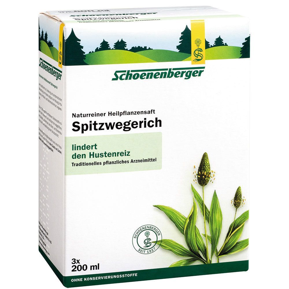 Spitzwegerichsaft Schoenenberger