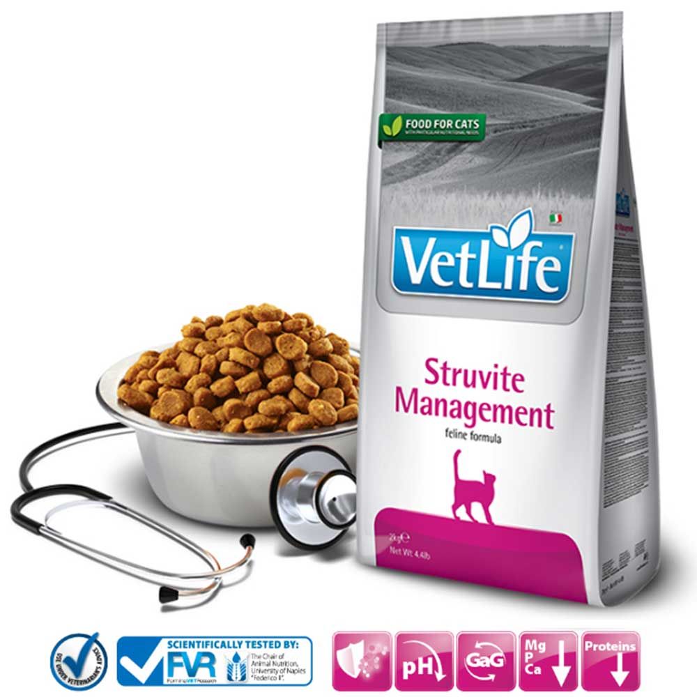 Trockenfutter Farmina VetLife Struvit Management - Katze Adult