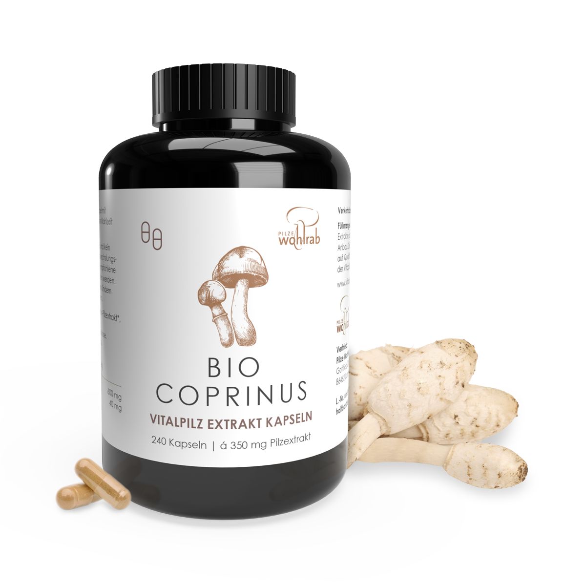 BIO Coprinus Extraktkapseln á 420 mg 240 St