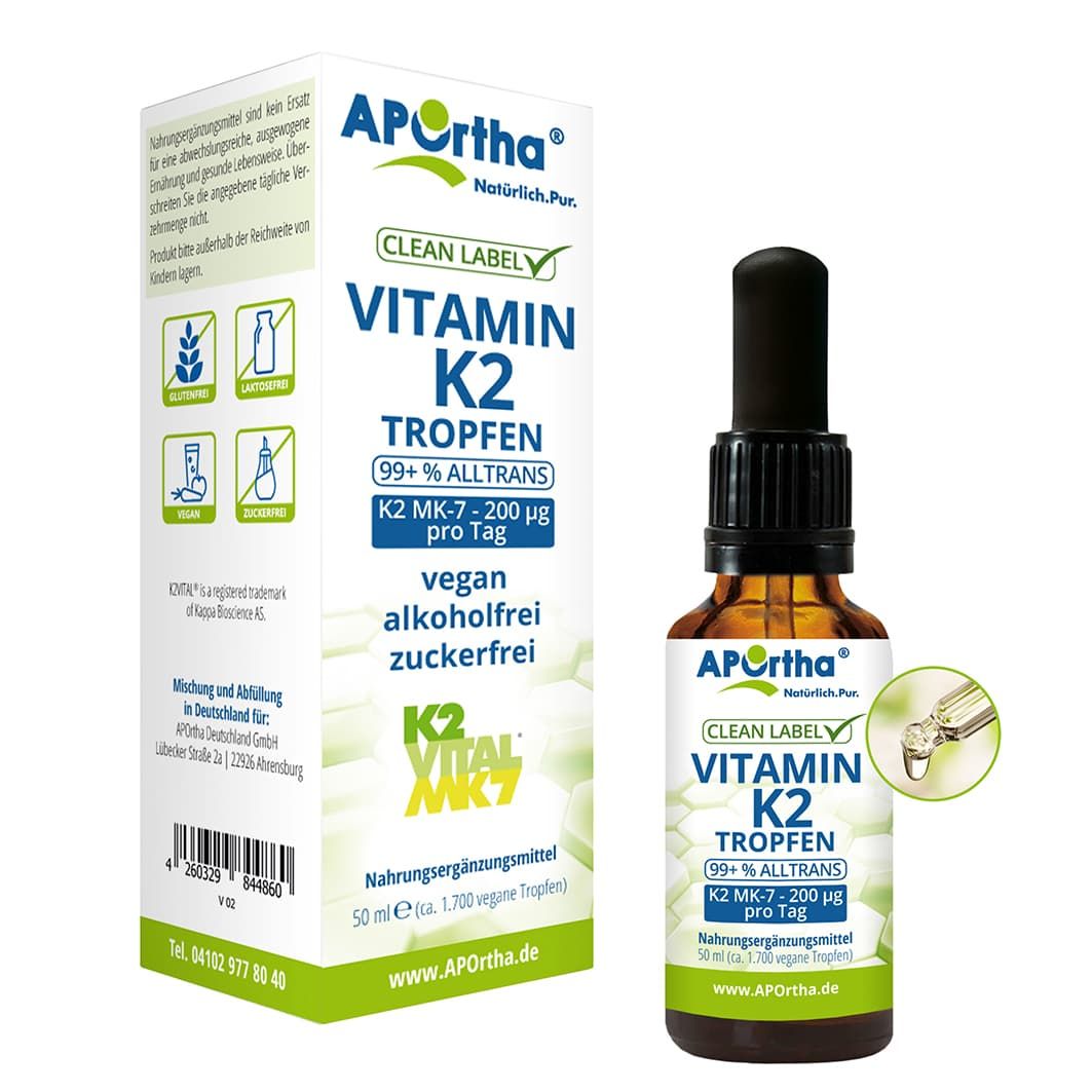 APOrtha® Vitamin K2 MK-7 K2VITAL® Tropfen