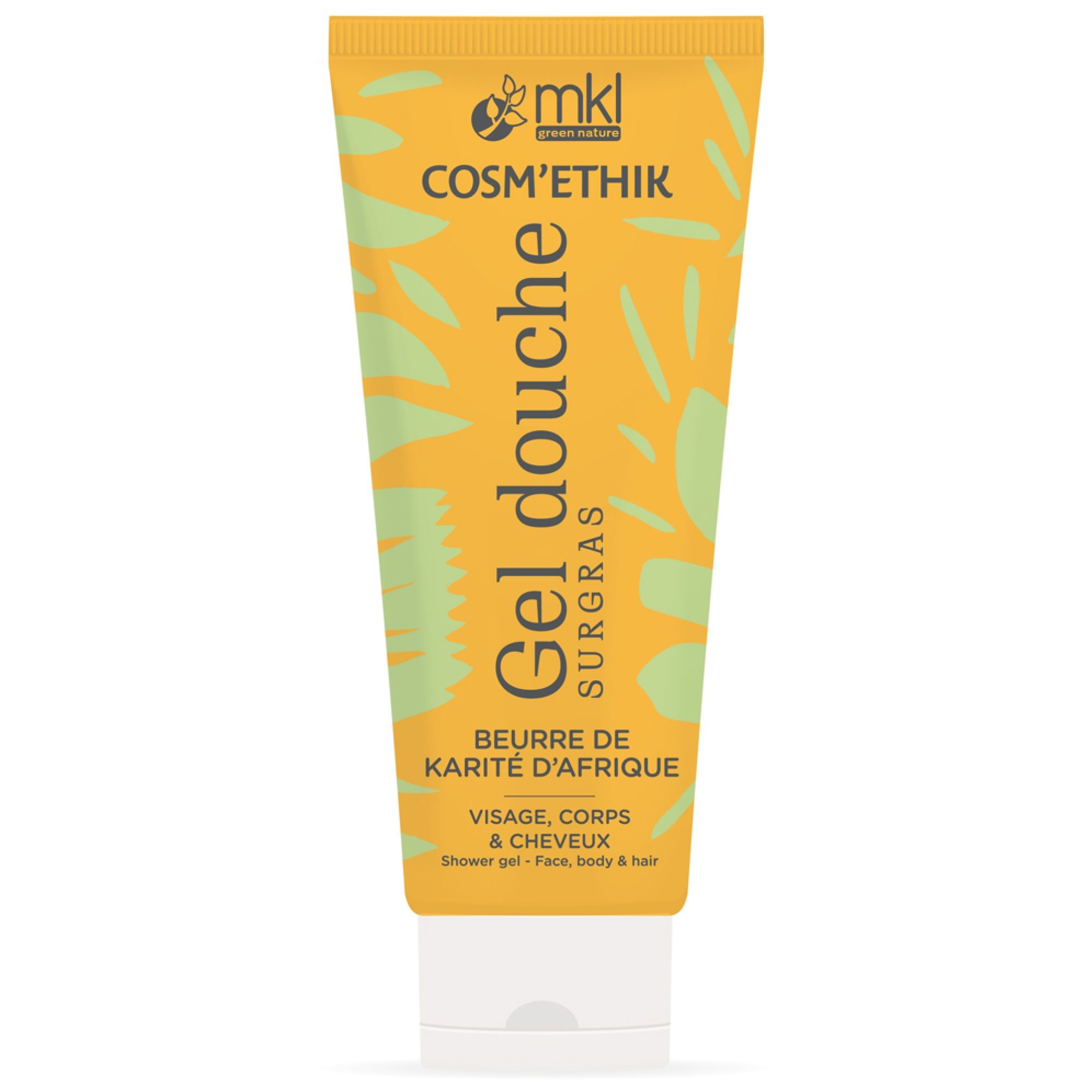 MKL Green Nature Cosm'Ethik Dusch-Shampoo Shea Butter aus Afrika 4,5x7,7x18 cm
