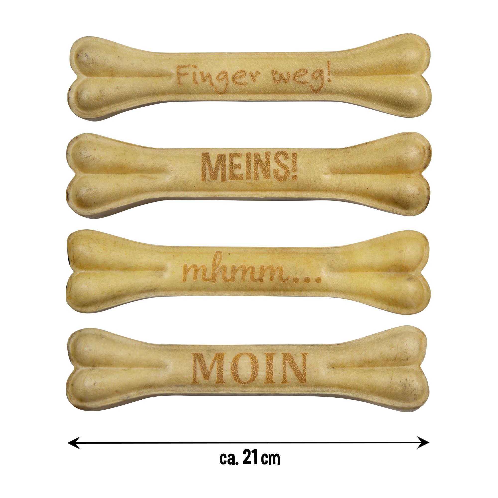 Exklusiv bei Schecker - Kauknochen - personalisiert - mit Gravur - MEINS!