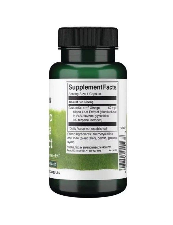 Swanson Ginkgo Biloba Extrakt