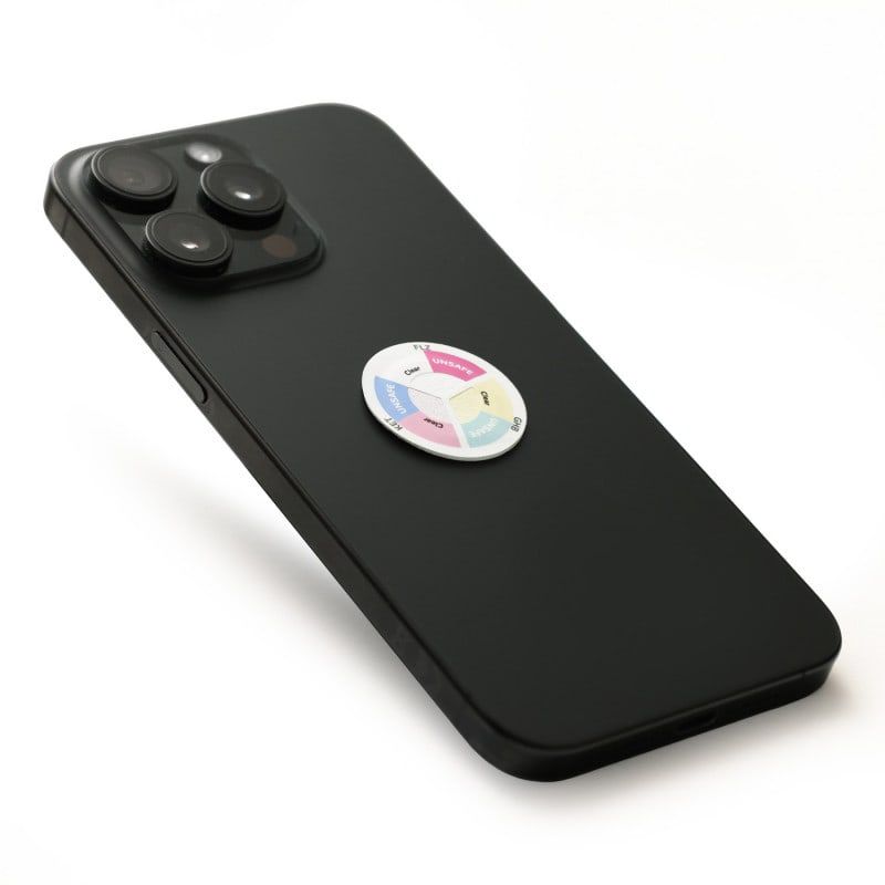 RingCheck CheckUrDrink - Schnelltest zum Nachweis von K.O.-Tropfen, DrinkCheck