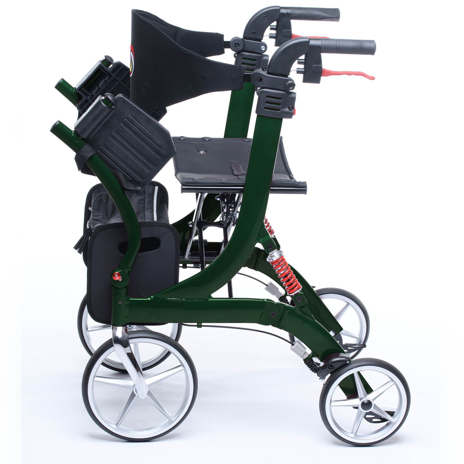 2 in 1 Rollator SPRING VARIO mit Rollstuhl Funktion | Bescomedical