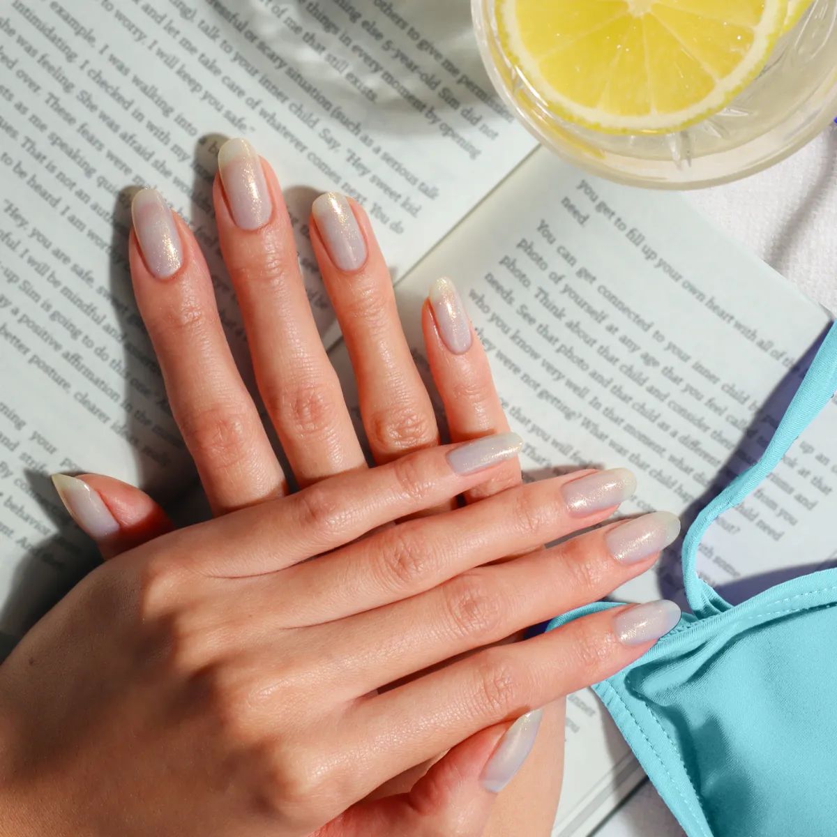 LONDONTOWN gel color Aegean Aqua Gel-Nagellack