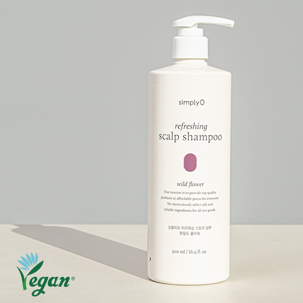 SIMPLYO Refreshing Scalp Wild Flower Shampoo