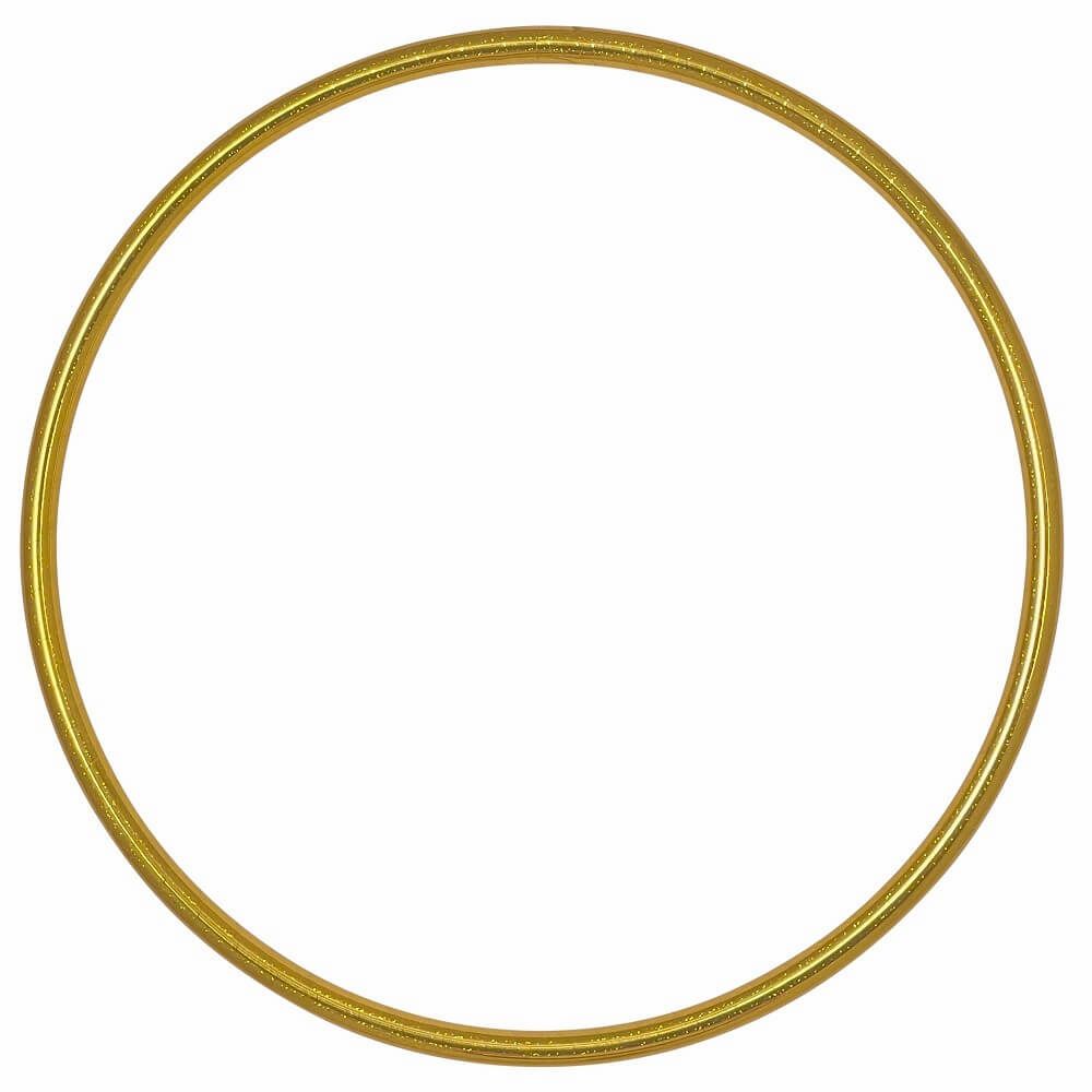Hoopomania Glitter Kinder-Hula-Hoop | Ø 70 cm Gelb 1 St