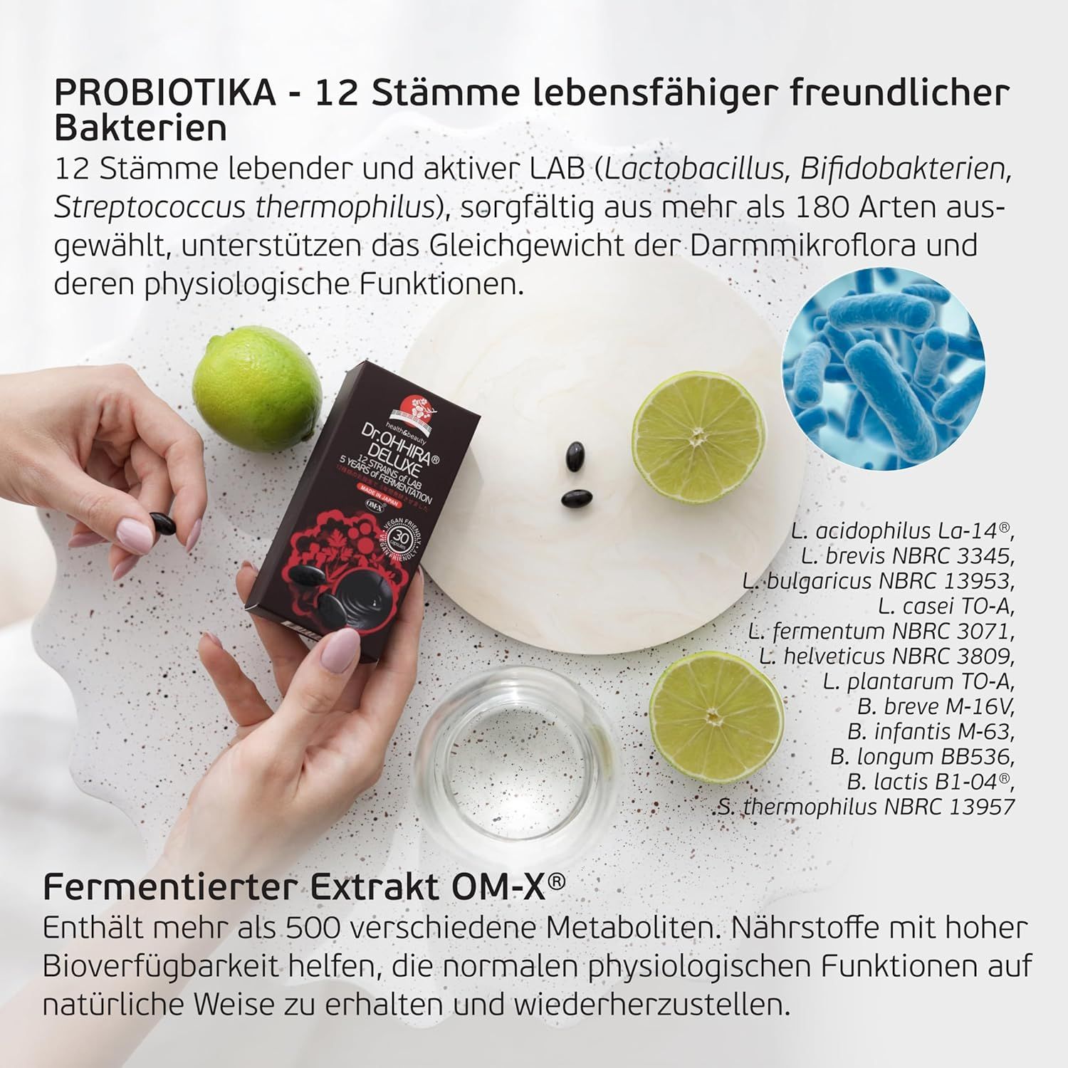 Dr. OHHIRA Deluxe Probiotika 3 Jahre Darmkur