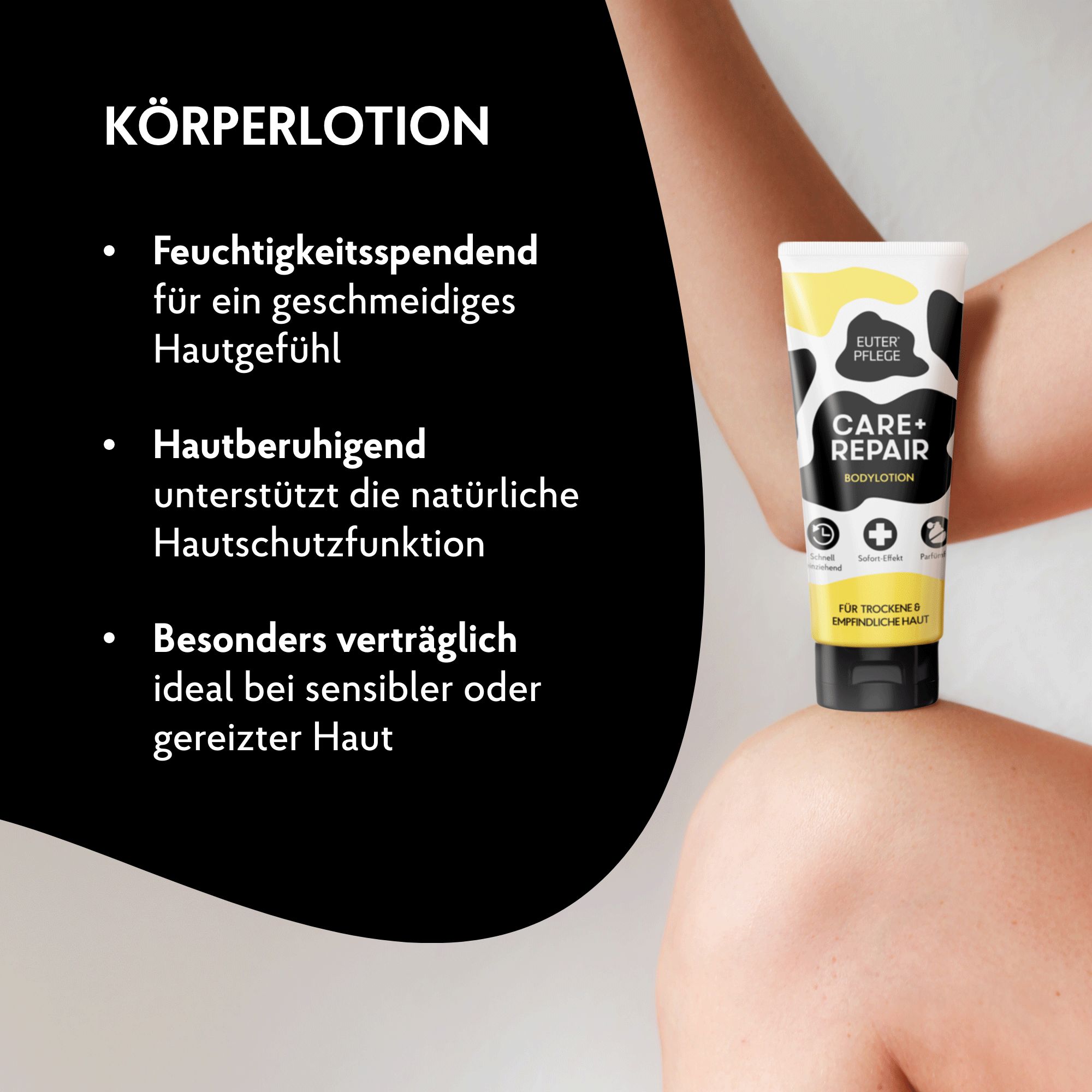 EUTERPFLEGE Care + Repair Bodylotion für raue und strapazierte Haut