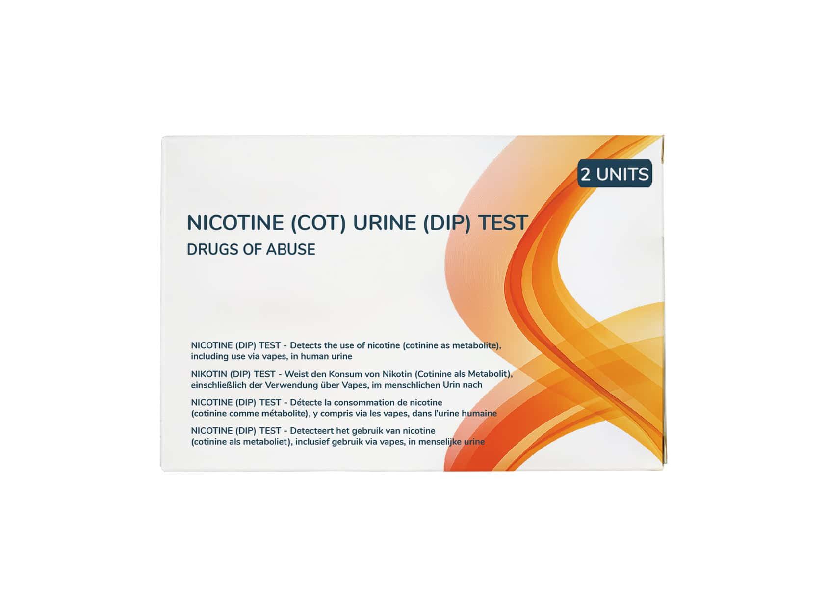 Test cotinina COT (urina) - nicotina recente - The Tester