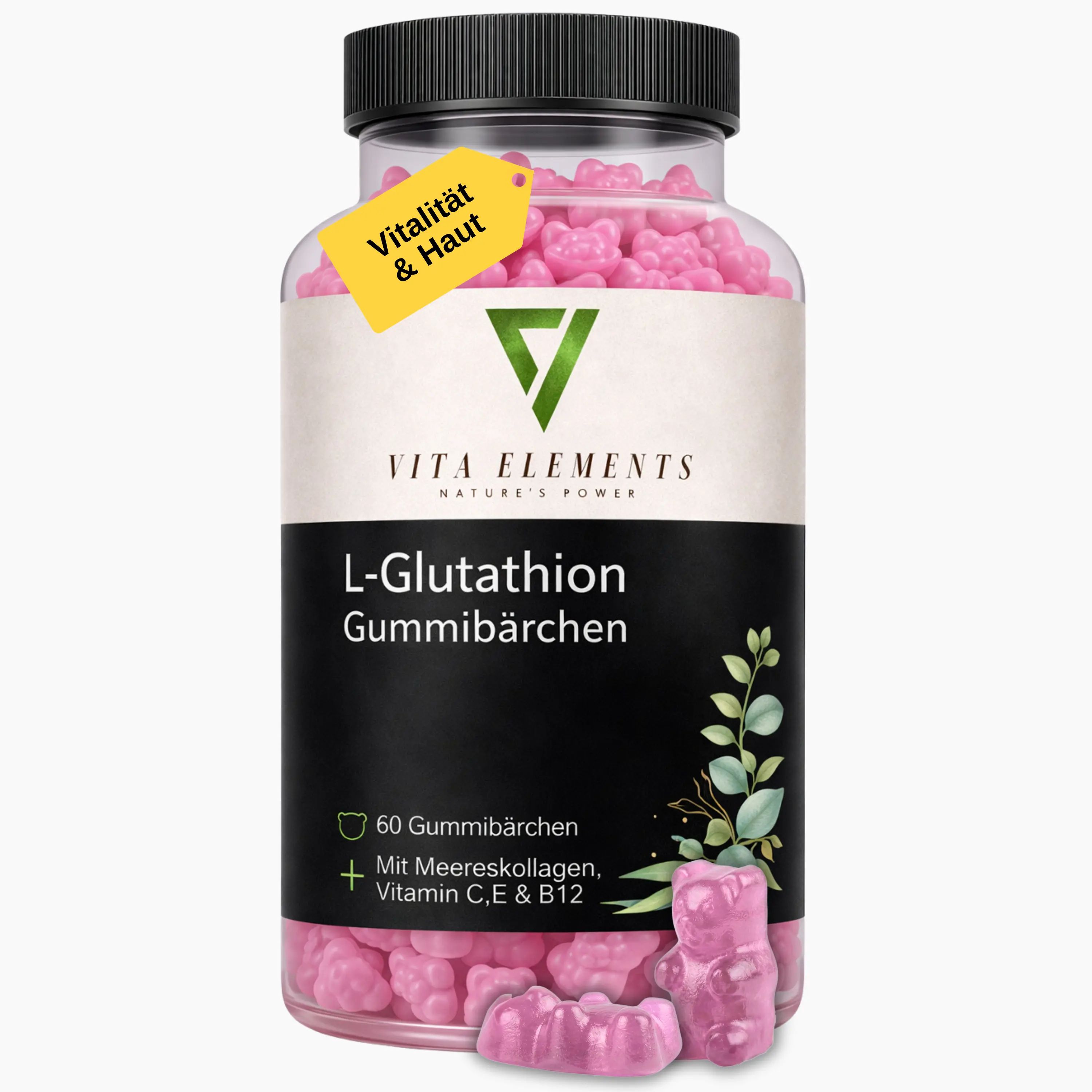 Vita Elements L-Glutathion Gummibärchen 186 g