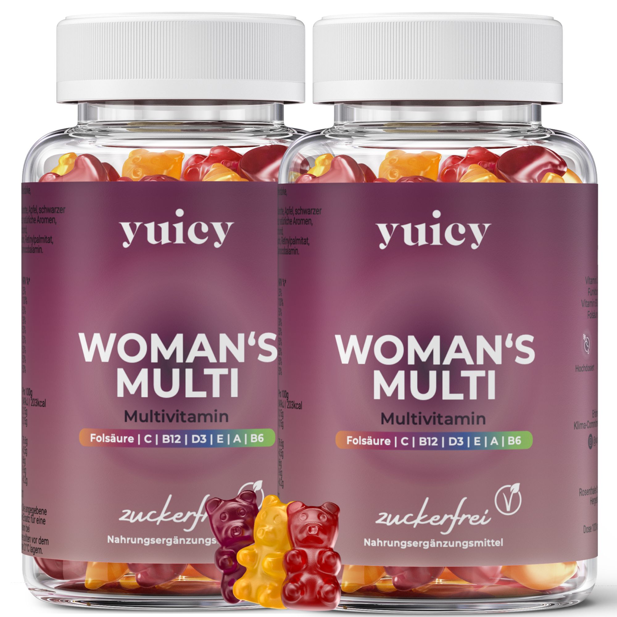 yuicy® Woman's Multi Vitamin Bärchen