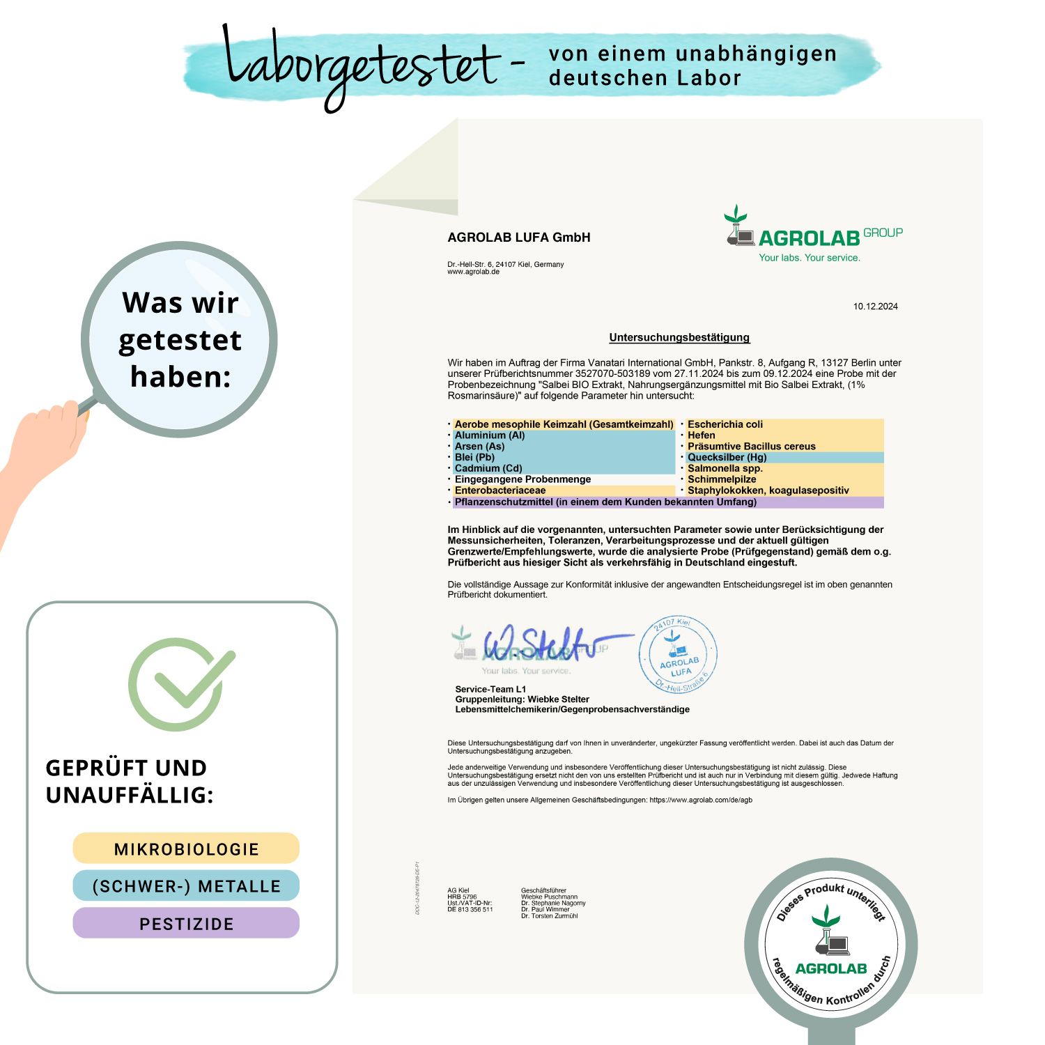 VEGAVERO Salbei BIO