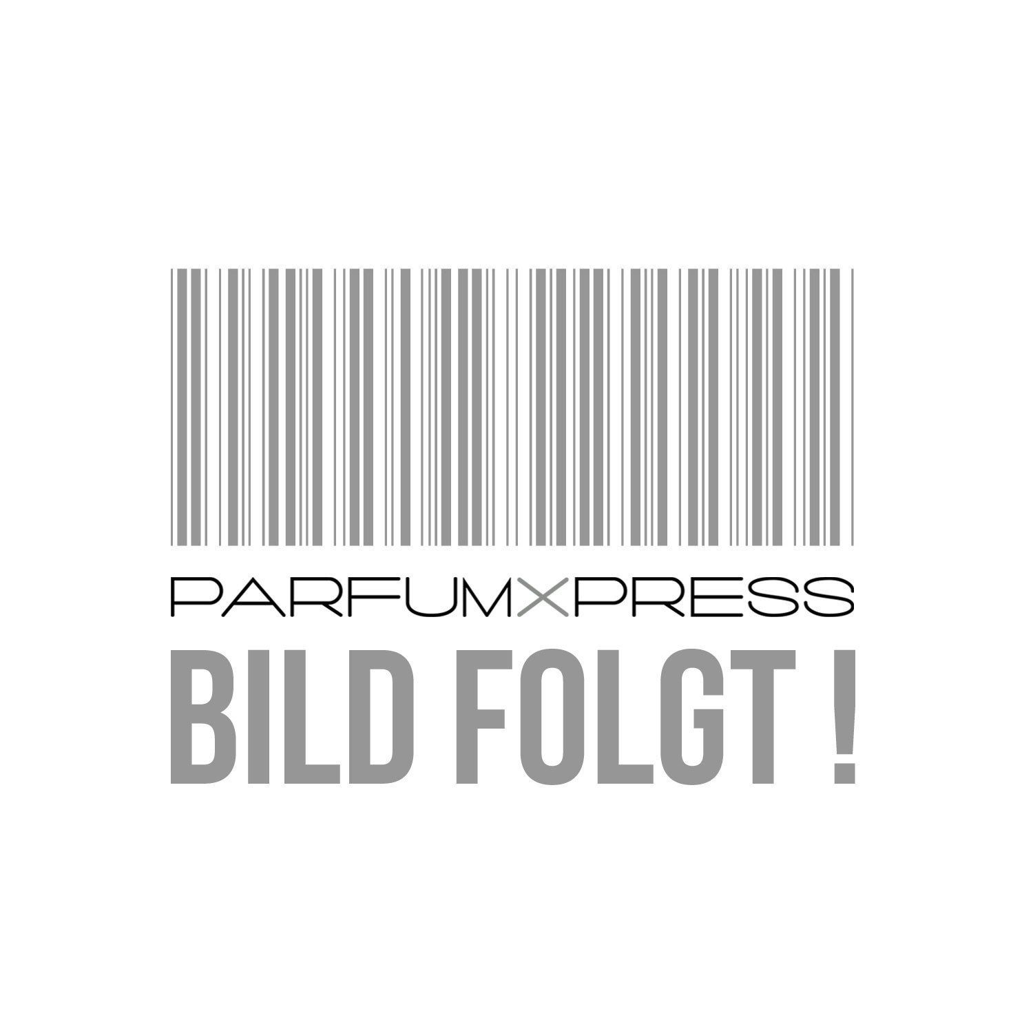 Barcode über PARFUMXPRESS, darunter steht "BILD FOLGT!".