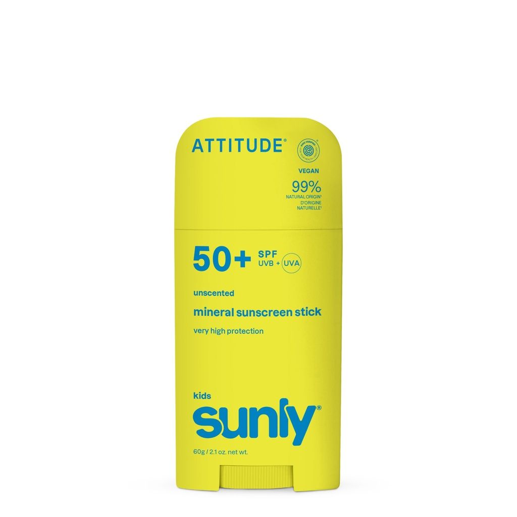 Mineral sunscreen Stick Face & Body - Kids SPF 50 unscented 60 GR Sonnenschutzcreme