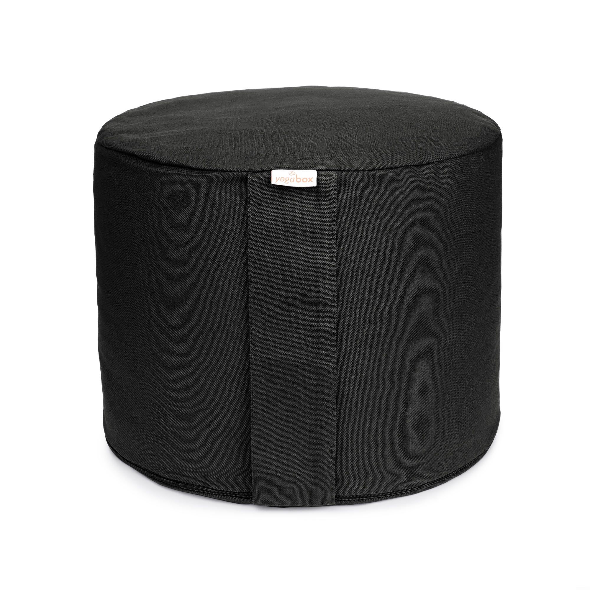 yogabox Meditationskissen Rondo Big Basic - schwarz 35 x 25,0 cm 1 St