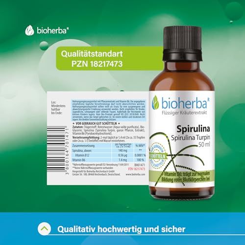 Spirulina Turpin Tropfen Tinktur 50 ml PZN 18217473