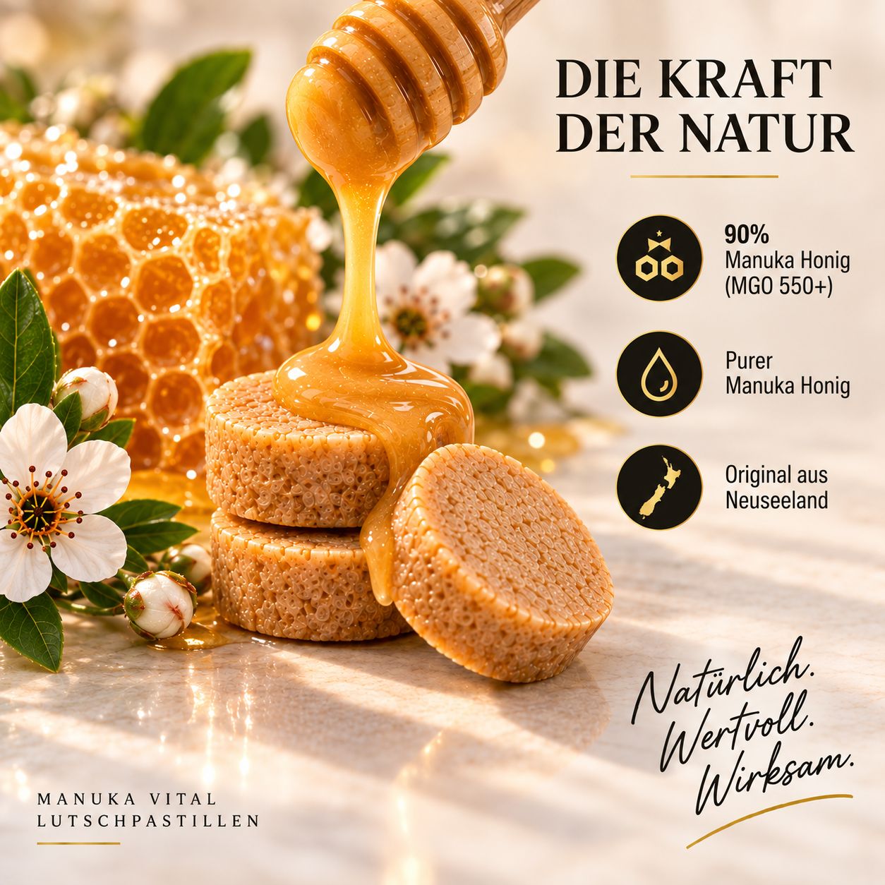 Manuka Vital Manuka Lutschpastillen MGO 550+