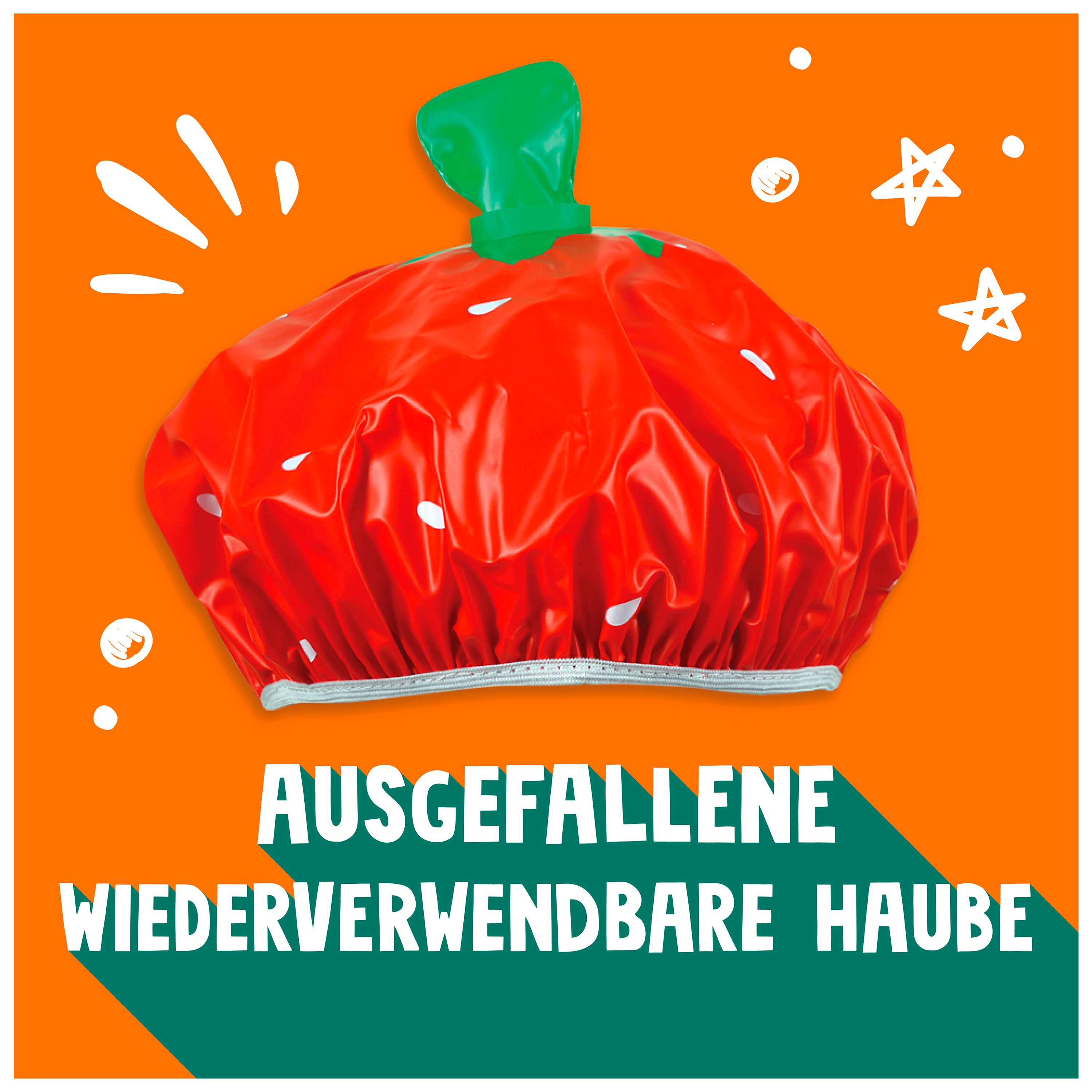 Bear Fruits - Haarmaske & -haube "Strawberry"