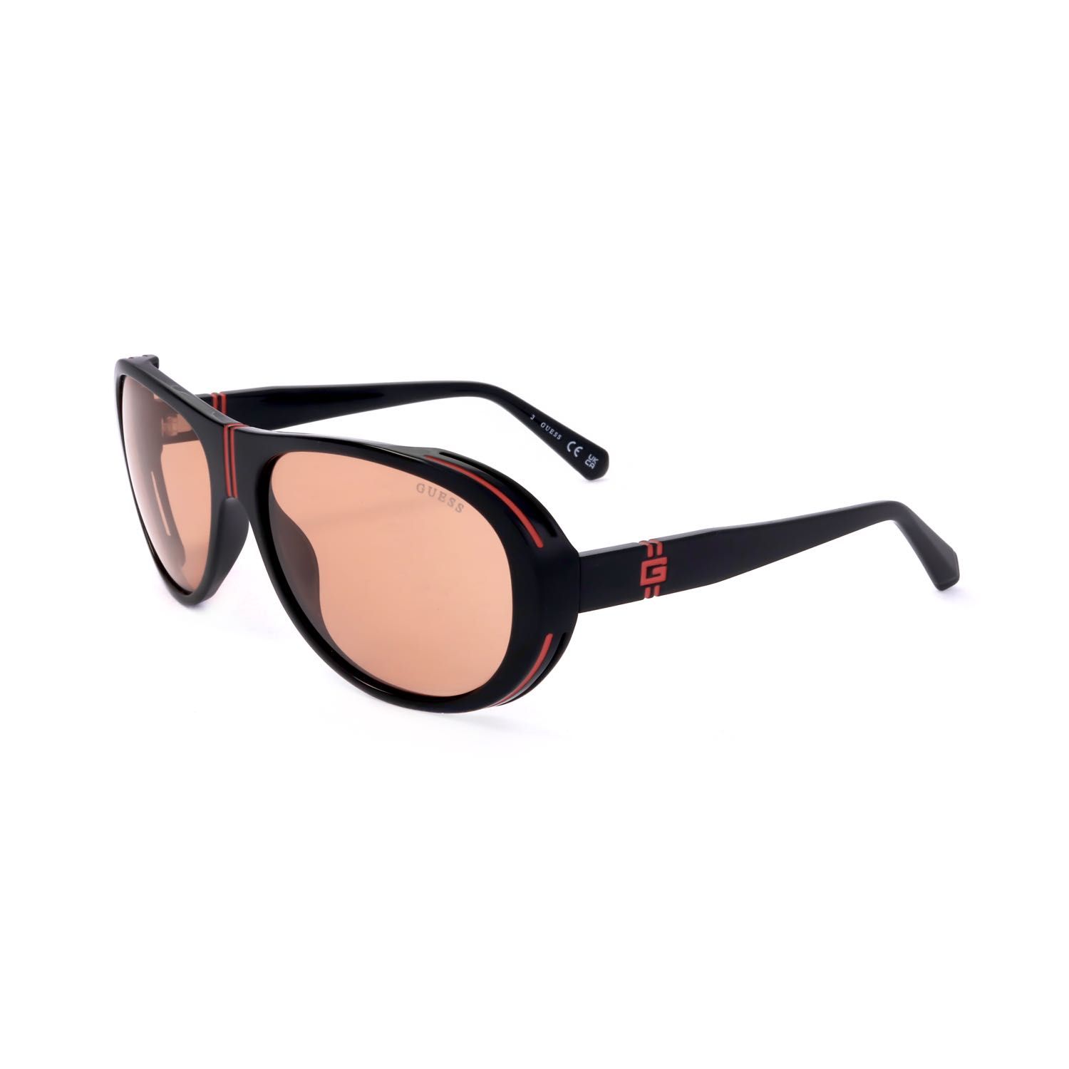 Guess occhiali da sole uomo GU00081 black brown