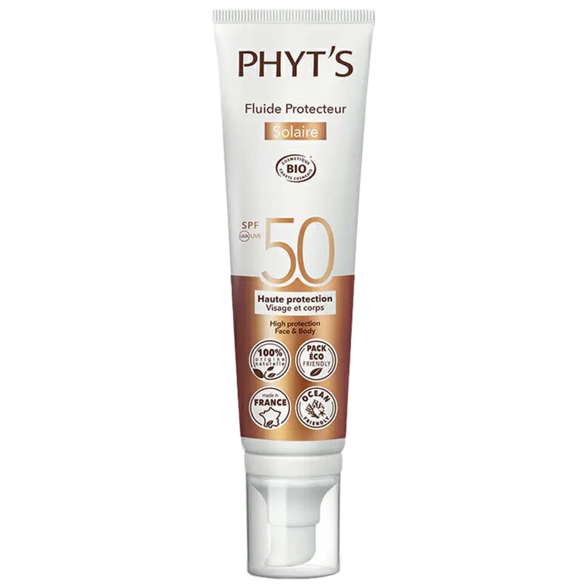 Phyt's Olaire Schutzfluid Spf50 Bio 5,4x3,2x19 cm