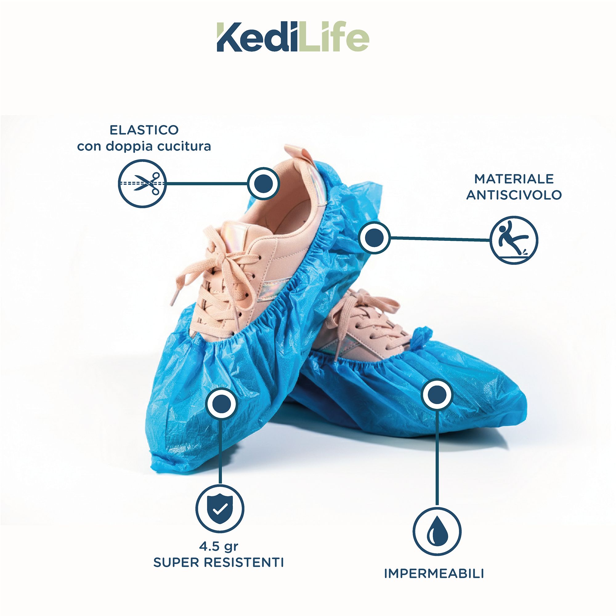 Einweg-Überschuhe KediLife