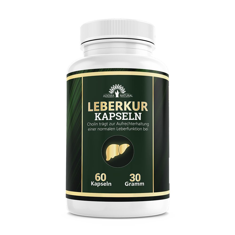 Adema Natural® | Leber Kur Kapseln | Leber entgiften