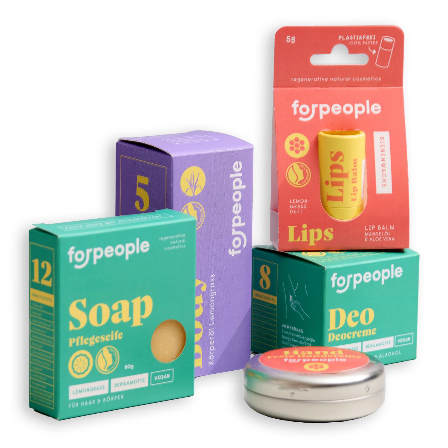 forpeople - Naturkosmetik Starter Set