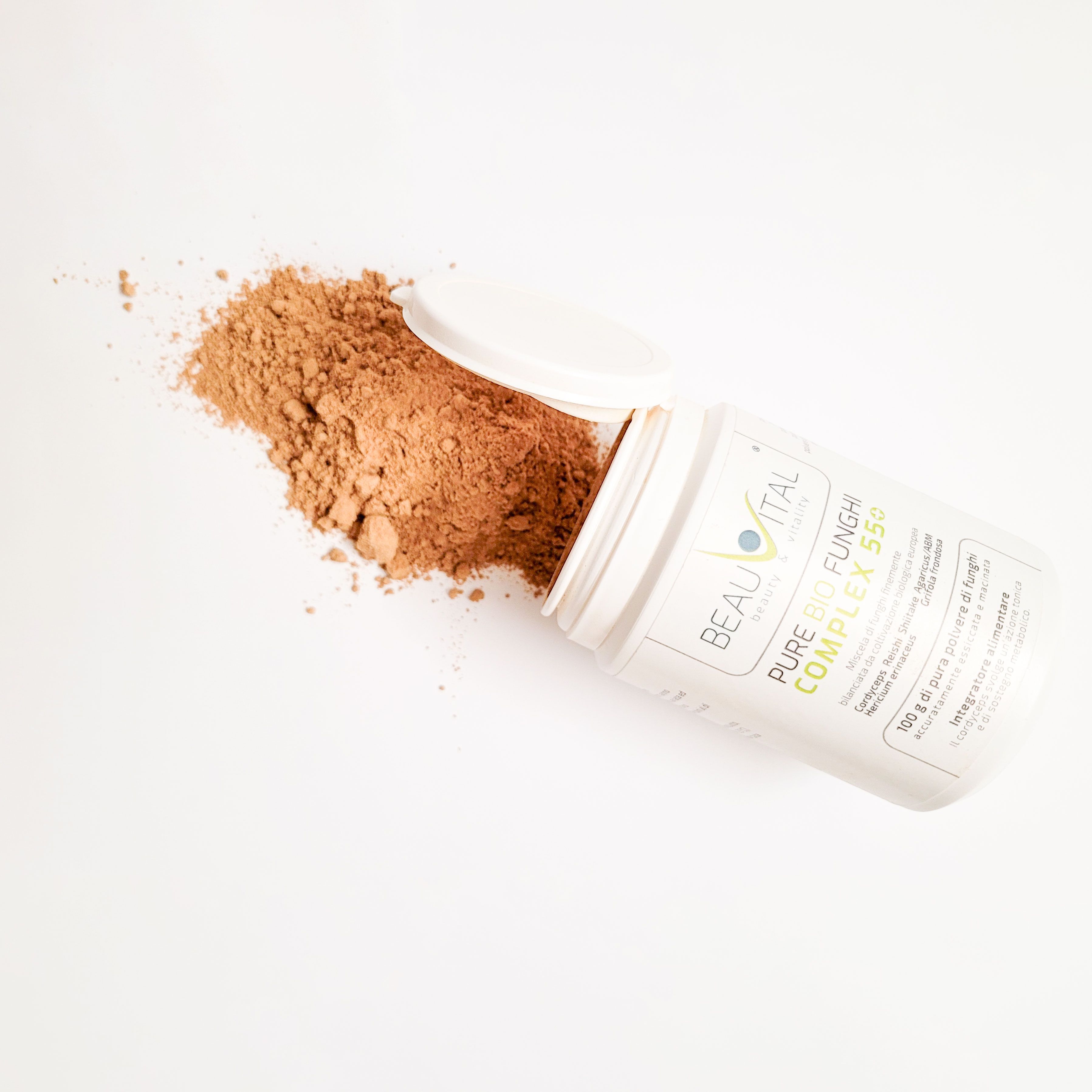 BEAUVITAL® Pure Bio Blend Active 50plus Vitalpilze Cordyceps Reishi Shiitake Agaricus Hericium Mait.
