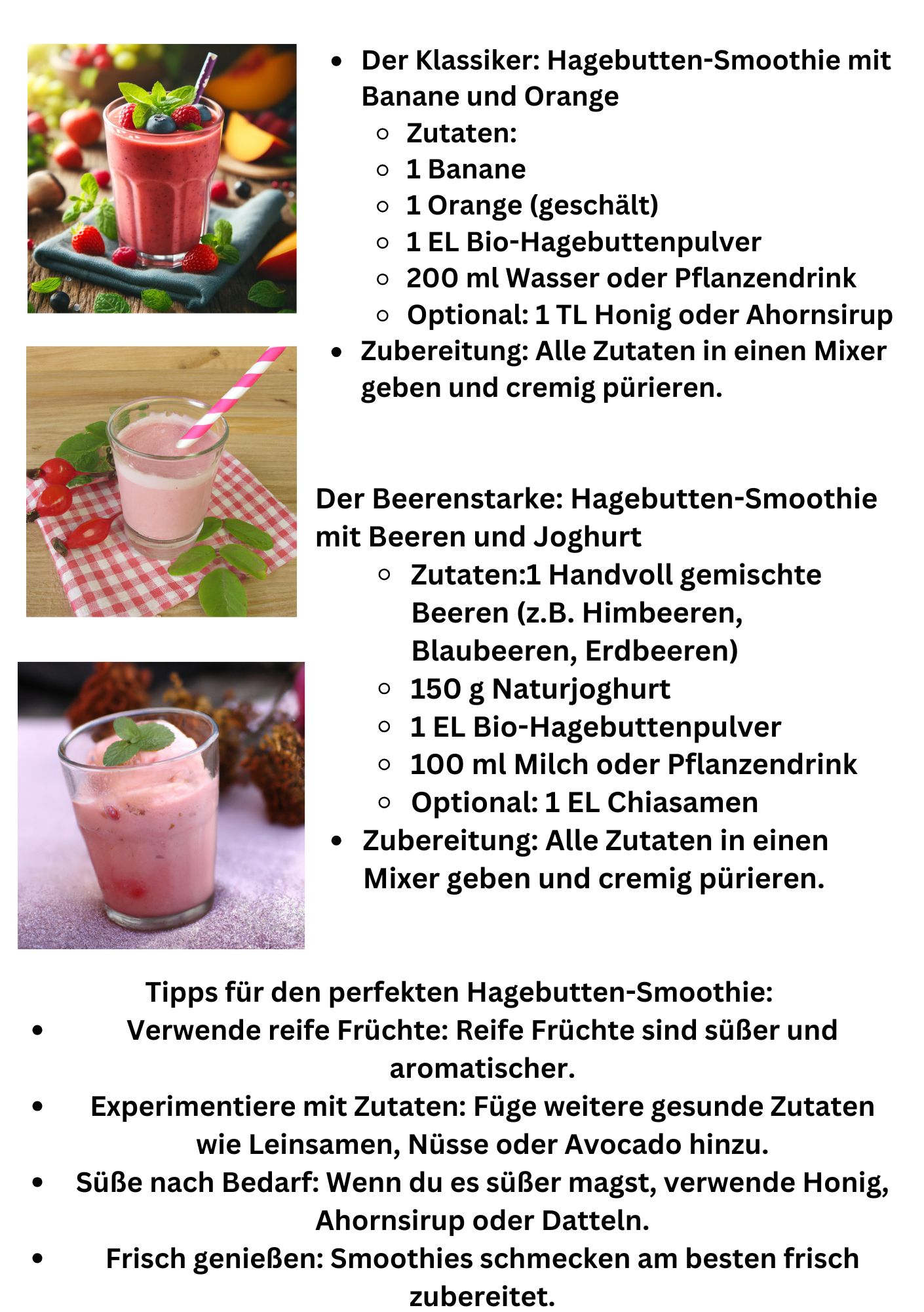 Linecase  Bio Hagenbutten Pulver gemahlen