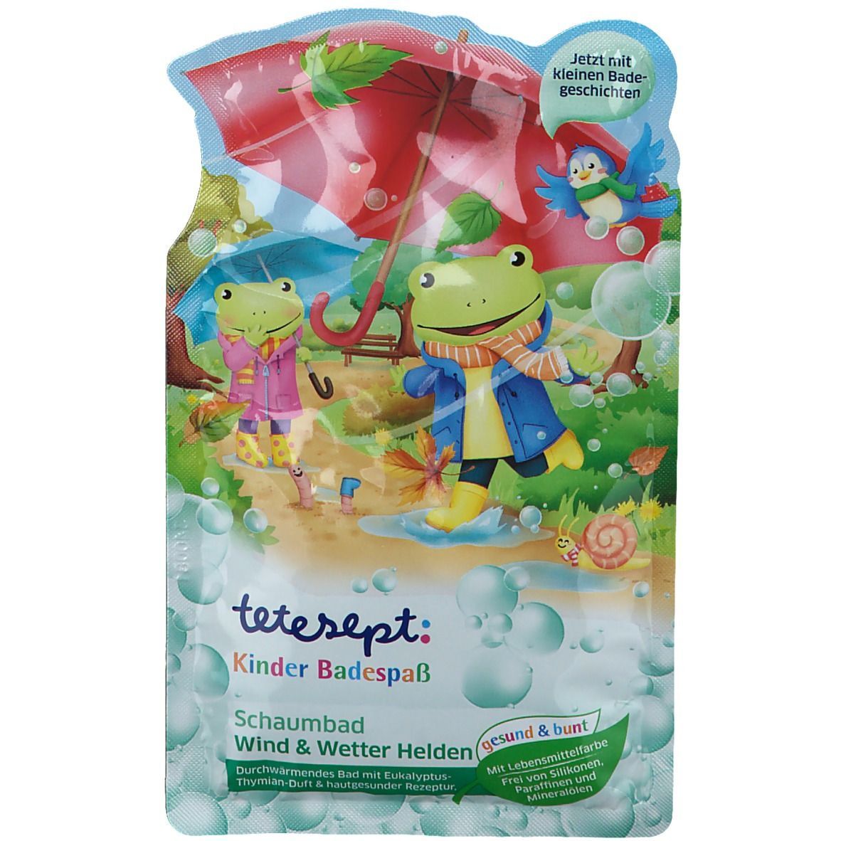 tetesept® Kinder Badespaß Schaumbad Wind & Wetter Helden