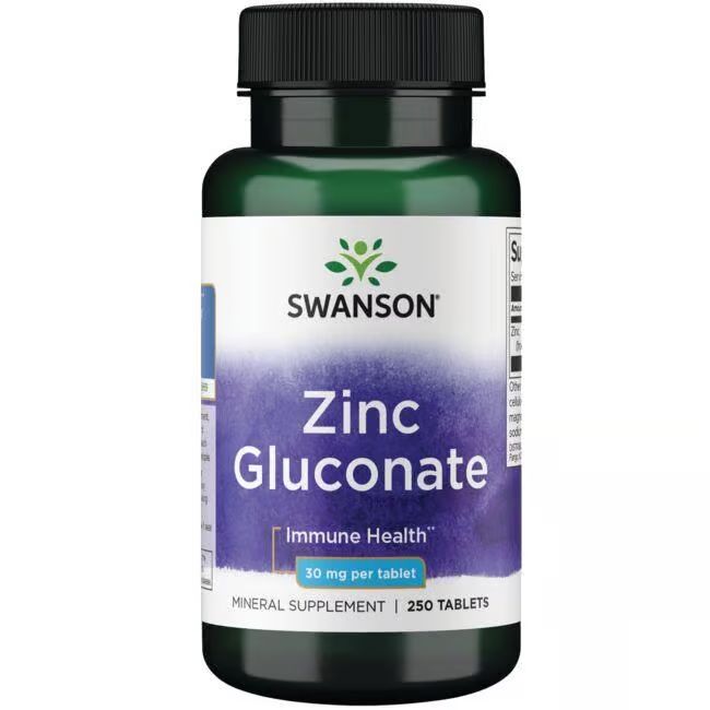 Swanson Zinkgluconat 30 mg 250 Pc