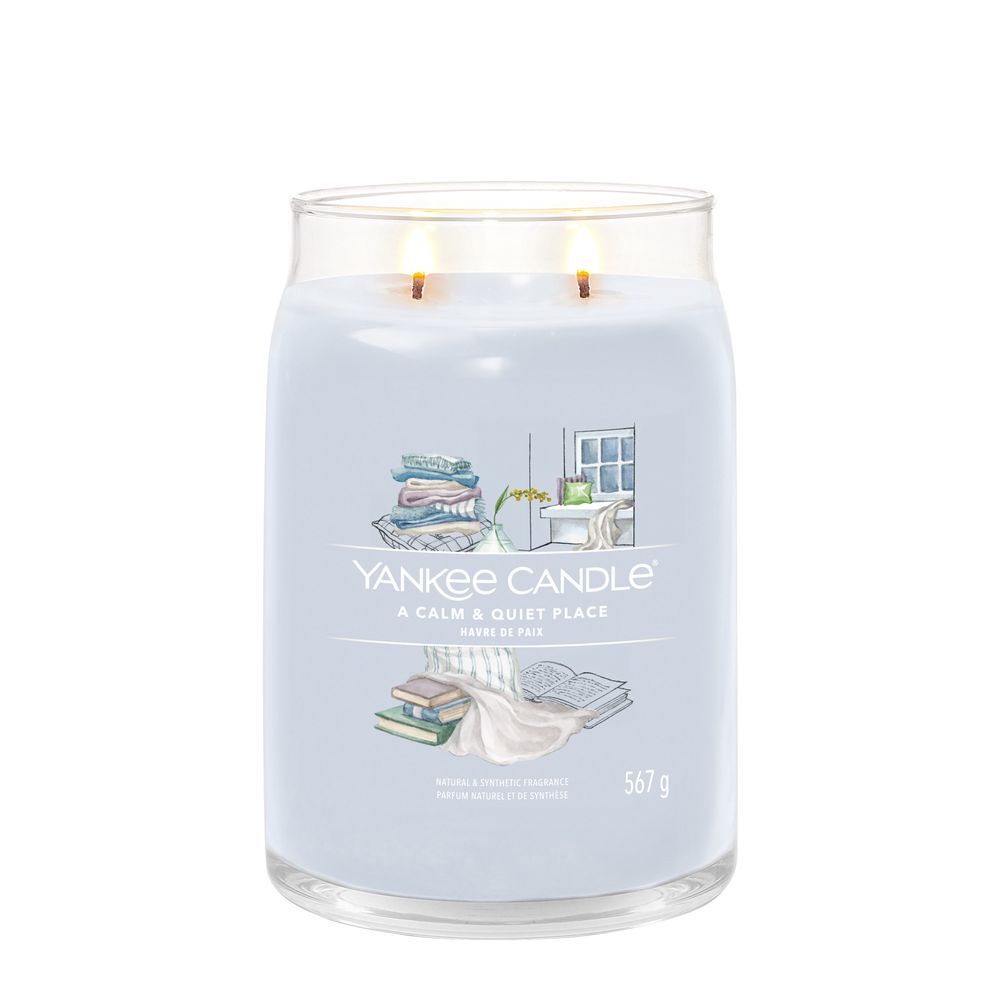 Yankee Candle A Calm & Quiet Place Duftkerze Signature 567 g