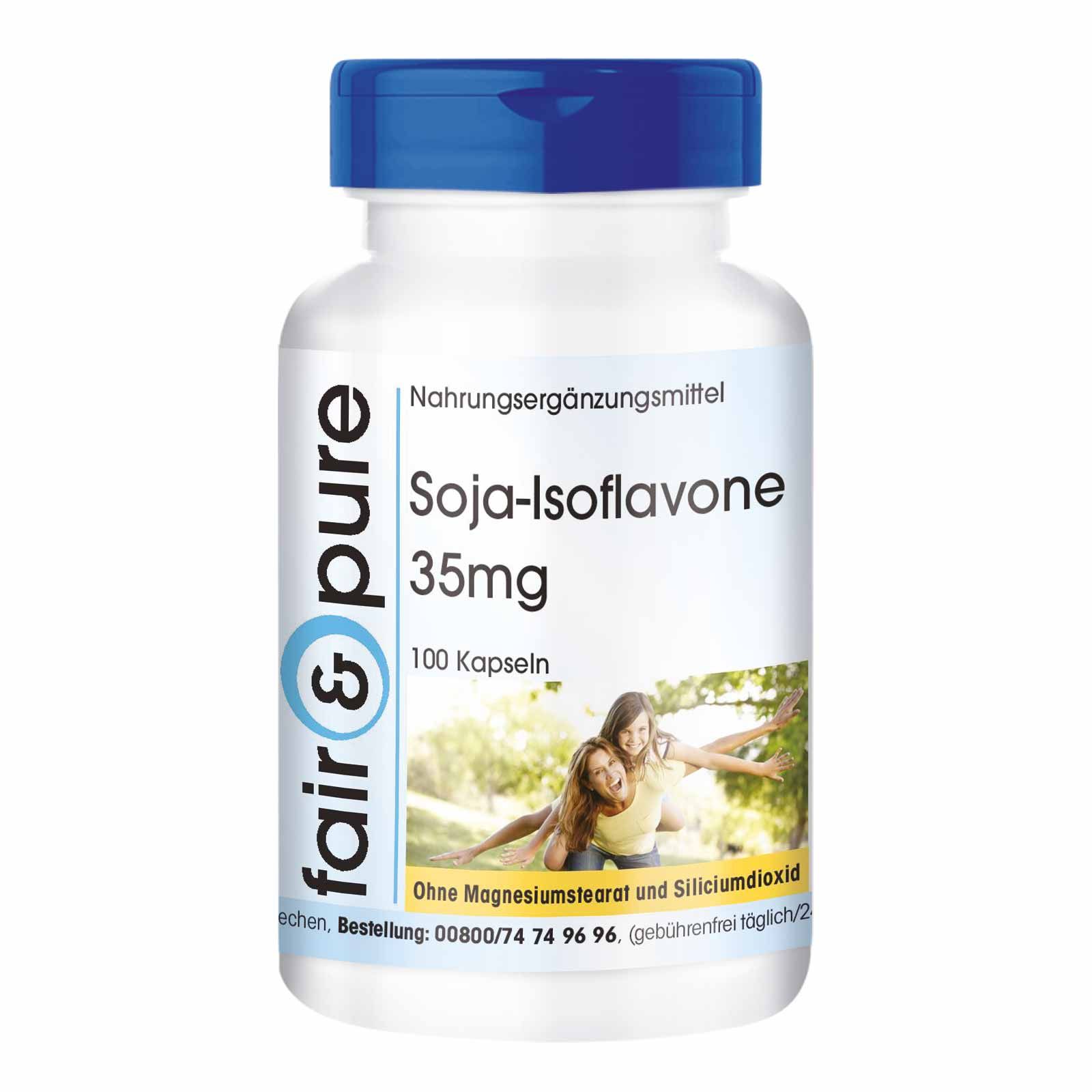 fair - pure | Soja Isoflavone 35mg schluckfreundlich 100 St